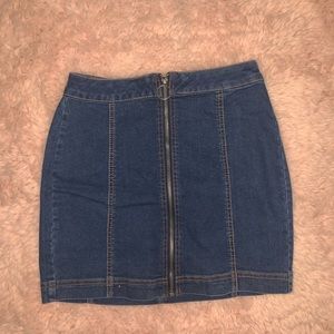 Mini Denim Skirt